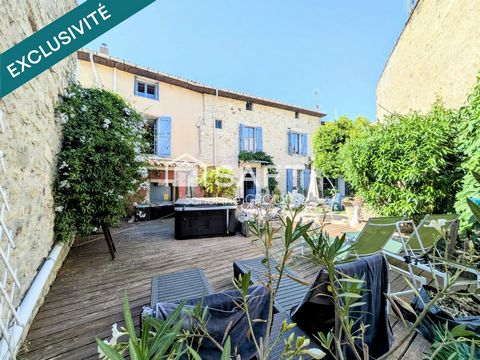 MAISON DE CHARME EN PIERRE AVEC JARDIN ARBORE et STATIONNEMENT