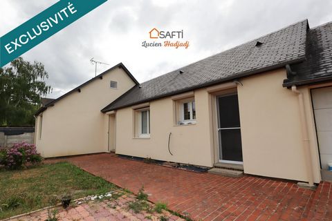 Maison de plain-pied à vendre – 15 min à pied de la gare SNCF (ligne J – Saint-Lazare)
