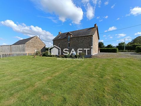 Maison en pierre avec dépendance et hangar