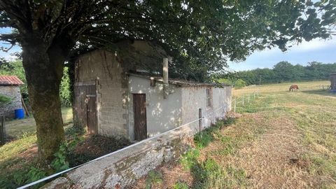 Maison avec terrain non attenant et grange