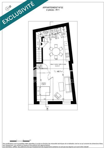 appartement plateau à rénover entièrement dans maison de ville idéal investisseur