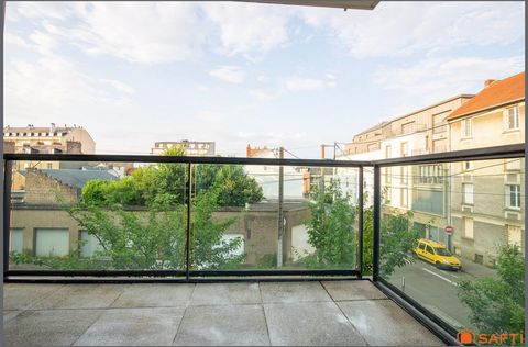 Hauts Pavés T3 de 2015 de 59,24m2, terrasse, parking et cave