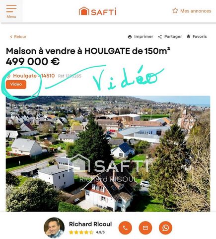 Terrain constructible + maison atypique sur 2874m²