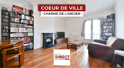 'COUP DE CŒUR' de l'agence ! Situé en PLEIN CENTRE-VILLE d’Alfortville, APPARTEMENT TRAVERSANT de 2 PIÈCES de plus de 47m2, vous séduira par son CHARME DE L’ANCIEN et ses BEAUX VOLUMES.     EMPLACEMENT RECHERCHÉ : À seulement 9 minutes du RER D et 15...