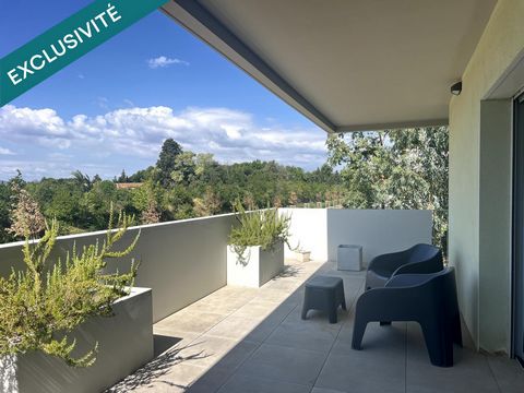 NARBONNE - EXCLUSIVITE - APPARTEMENT 2 CHAMBRES AVEC TERRASSE VUE SUR LE CANAL