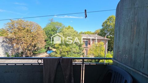 Studio loué de 17m 2 avec place de stationnement