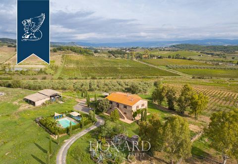 This old farmstead with 30 hectares of grounds is for sale in the middle of the Maremma area, in an area that is excellent for viticulture, about 20 km from the sea. 30 hectares of leafy grounds surround this 19th-century farmhouse, renovated in full...