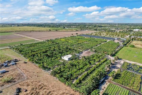 5 acre fully loaded landscaping tree farm with large containers. It is the south 5 acre parcel of Ortega tree farm/ containers on sw 197 ave and 172/173 street. this 5 acre parcel consist of a nice/warehouse w deck height loading dock, living quarter...