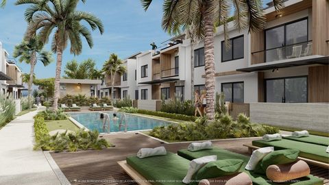 Great Project 2 Bedroom Apartments with Pool, Gym and Gazebos Bavaro Punta Cana Ideal for living, investing or vacationing with a great location. 6 apartment building blocks, 2 levels, 48 units. Project Amenities: 8 min. By Blue Mall Punta Cana 8 min...