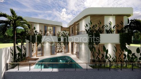 Stunning Mediterranean Villa 4 Bedrooms in Umalas: Strategic Location, A New Haven of Luxury Price: IDR 6.080.000.000 until 2049 This magnificent residence for sale is absolutely exceptional five-bed house that offers extraordinary luxury living in t...