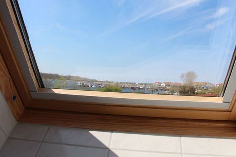 Direct view of the water. Tranquil holiday apartment on the Baltic Sea. Modern and ideal for 2+2 people on a living space of 45m².