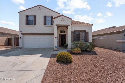 THIS HOME HAS IT ALL! Discover this charming 4-bedroom, 2.5-bathroom home in Camelback Ranch. Freshly painted and move-in ready, this two-story gem features an open floor plan with epoxy flooring on the first level and new vinyl plank flooring upstai...