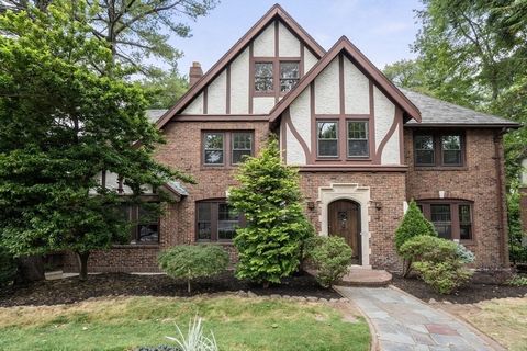 Located on highly desirable Clinton Rd in the Runkle School District, this elegant brick tudor residence sits on a 8,890 sqft lot. The layout is ideal for entertaining and everyday living. A gracious foyer welcomes you and opens to the living room wi...