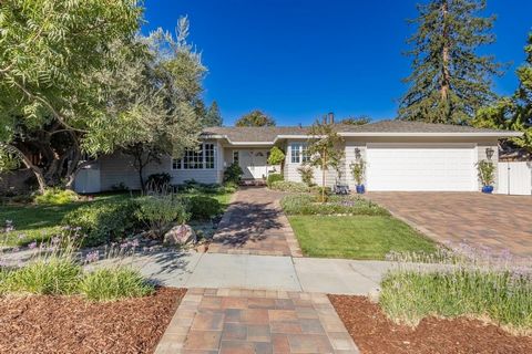 Open House Sun, 1:00-4:00: Stunning Ranch style, Single Level Home located in friendly, East Los Gatos neighborhood near beautiful Belgatos Park, playgrounds, and miles of hiking trails. 4 BRs, 3 1/2 BAs, plus a Studio ADU with private entrance for f...