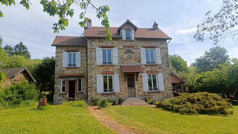 Maison de caractère, dans un cadre paisible et verdoyant...