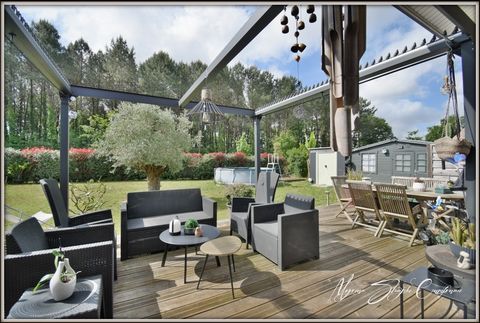 Maison à vendre 4 pièces SOUSTONS (40) de 90 m² de plain-pied, proche centre-ville
