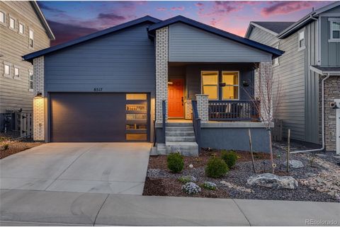 This thoughtfully finished ranch-style home in Sterling Ranch's Ascent Village offers the perfect blend of modern design, functional layout, and fully completed outdoor living all within a thriving master planned community. This home is a true stando...