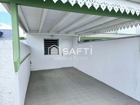 Maison T2 avec mezzanine, loggia sans vis-à-vis et parking