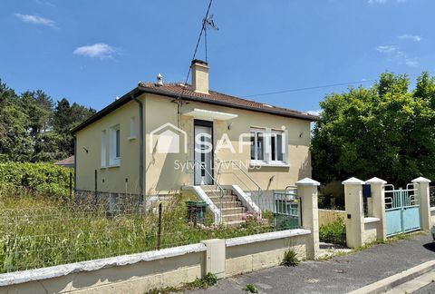 A SOISSONS, MAISON DE PLAIN PIED 3 PIECES DE 67 M2 AVEC SOUS-SOL TOTAL, SUR SON TERRAIN CLOS DE 485 M2.