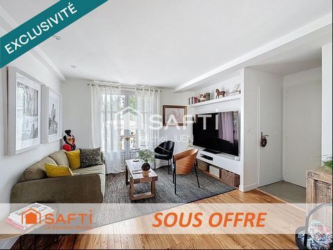 Anglet, Quartier Hardoy – Superbe T3 traversant rénové avec goût