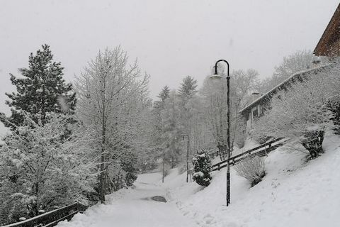 Dieses einladende Apartment im malerischen Cavalese in der Via Marco 95A ist ideal für Familien und Gruppen, die einen gemütlichen Rückzugsort in den Bergen suchen. Es verfügt über einen hellen Wohn-/Essbereich mit Doppelschlafcouch und Sat-TV sowie ...