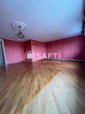 Appt T4 avec balcon, ascenseur et garage