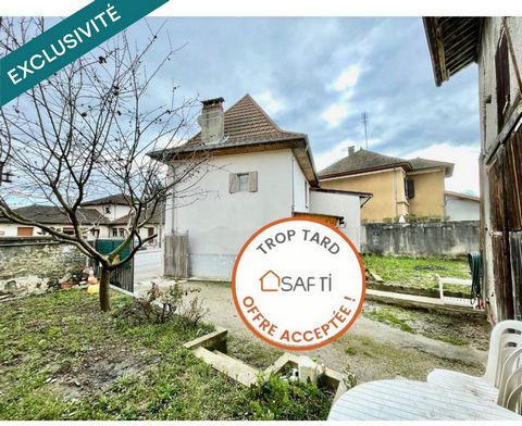 Fort potentiel pour cette maison de ville avec jardin