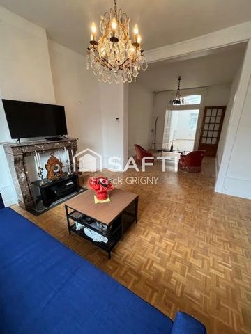 jolie maison de ville , 3 chambres + studio , 139 m2 habitables
