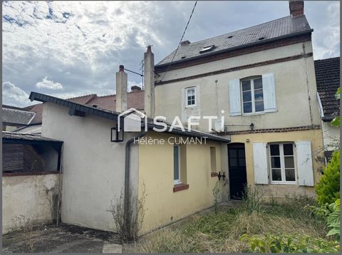 Maison de bourg axe Lisieux - Caen, commerces à pied.