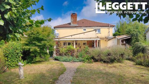 A15569 - Lovely country house with character and south facing attached garden. Covered deck area for summer meals and a man cave (large garden shed) is included! In quiet hamlet with south facing views, it is 5 minutes by car to the village of Bussiè...