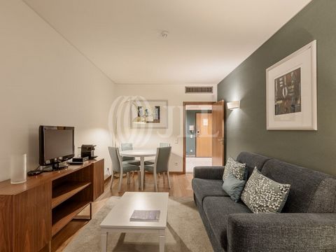 1-bedroom apartment, 60 sqm (gross floor area), furnished and equipped, near Avenida da Liberdade, in Lisbon. Apartment with featuring quality finishes and comprising living room, bedroom, bathroom, entrance hall with kitchenette. In the Altis Suites...