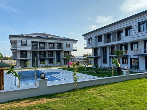 Newly built and completed apartment's located in Didim Altinkum,Turkey.  We have 2 bed 1 bath a living room with kitchen and a balcony and there are limited apartments available for sale  on this complex. Features: - Intercom - Garden - Balcony - Bar...