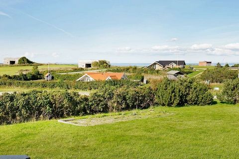 Holiday cottage located on a large, natural plot with views of the Limfjorden. There is living room and alcove. Personal furnishings. (1DS)+(1DS) are 3/4 beds. There are swings, petanque, croquet, cot and high chair for the children. During the summe...