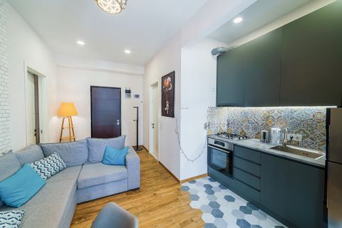 1 bedroom full furnished apartment for sale in Kavtardze street , saburtalo