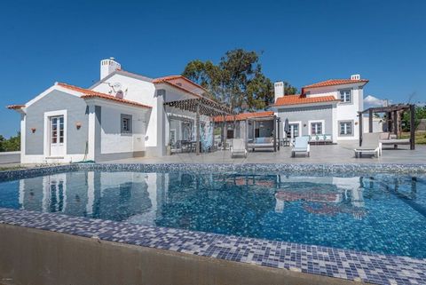 The property 'Brejo do Vidigal' is a farm with a house, which is divided into two parts; T3 and T2, a swimming pool, a T1 bungalow and a plot of 15,000 m2. House built in 2008. Good build quality. Quiet area with a beautiful view. The main house has ...