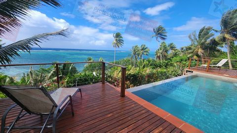 This breathtaking income-producing waterfront resort property on FREEHOLD TITLE is nestled along the tranquil coast of Savusavu, overlooking the mesmerizing Koro Sea on Fiji's second largest island of Vanua Levu, minutes from Savusavu Town, Marina, a...