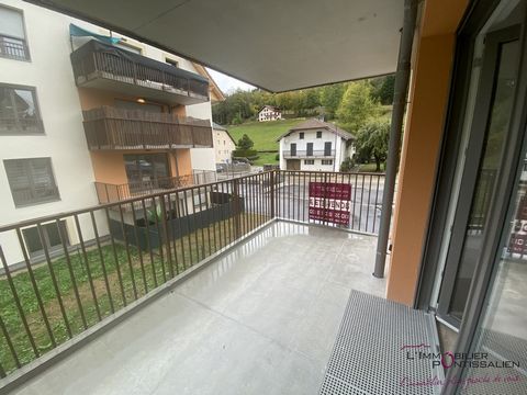 LES HOPITAUX-NEUFS, T3 including an entrance, kitchen open to living room, living room, balcony, two bedrooms, bathroom, toilet, cellar, possibility of parking in the basement in addition, very nice benefits, near the Swiss border. Reduced notary fee...