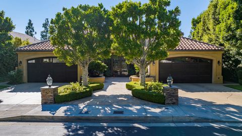 Welcome to 2323 Worthing Lane, a true jewel poised within the exclusive and illustrious gated community of Bel Air Crest. This stunning private and Mediterranean-inspired estate, spanning a generous 9,104 square feet, graces a quiet and tranquil cul-...