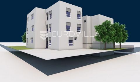 Zagreb, Gornji Stupnik, two-room apartment in a new NKP building, 47 m2 on the second floor of a residential building under construction with a total of six apartments. It consists of a living room with a kitchen and a dining room with access to the ...