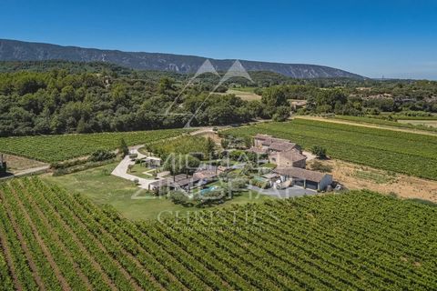 En campagne, sur une commune classée parmi les plus beaux villages de France, ce vaste mas provençal du XVIIIe siècle conjugue charme et caractère. D’une surface habitable d’environ 380 m2, il est composé d'une partie principale d'environ 200 m2, de ...