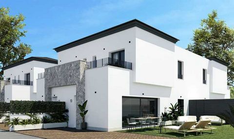 Description of object: These nice townhouses and semi-detached houses consist of a constructed area of approx. 93 m² - 97 m² with 3 bedrooms, 3 bathrooms (2 en-suite), 1 living / dining room with modern kitchen and 1 balcony. The plots on a slope hav...