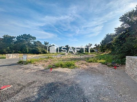 Terrain viabilisé de 513 m²