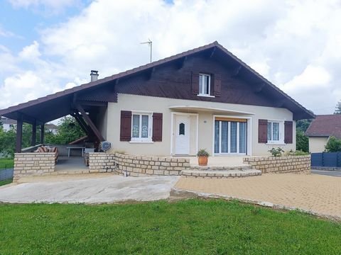 Jolie Maison sur sous-sol d'une surface habitable de 126 m2 sur terrain clos de 1233 m2
