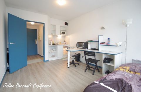 Studio meublé de 19,01 m² dans la résidence Studilat