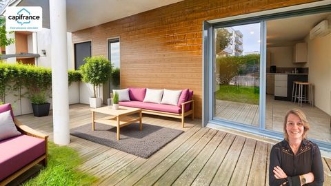 Appartement à vendre 2 pièces avec jardin privatif FONTAINES SUR SAONE (69)