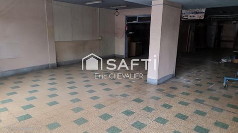 350 m2 de surface commercial avec vitrine