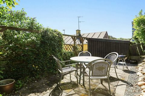 Centrally located in Asaa, this cottage is within walking distance of the harbor and a kid-friendly beach. The house appears well maintained and is simply furnished. There are exposed ceiling beams and low ceilings in most of the house. The garden ha...