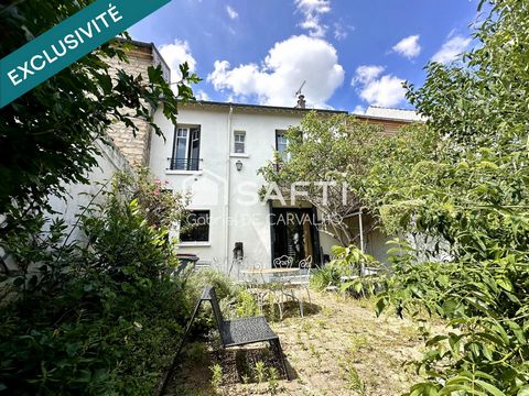 Maison de charme à Carrières-sous-Poissy – 150 m² dont une dépendance style loft
