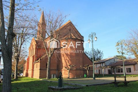 Beau terrain plat de 965m² viabilisé coeur de village