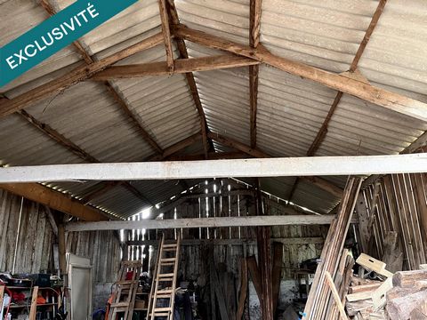 Hangar et terres agricoles